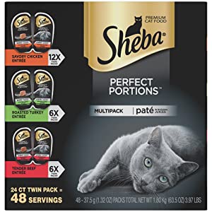 Sheba Perfect PORTIONS Cuts in Gravy Entrée High Protein Wet Cat Food